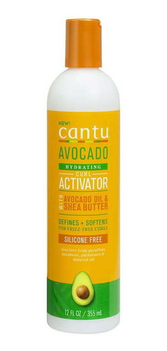 Imagen 1 de 3 de Crema Activadora De Rizos Con Aceite De Aguacate Cantu