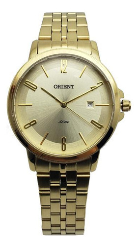 Relógio Feminino Orient Analógico Dourado Fgss1231c2kx