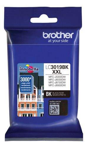 Tinta Brother Lc-3019xxl Negra J5330dw J6730dw J6530dw