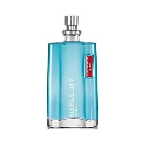 Perfume Blue & Blue Mujer 75ml Cyzone + Regalo Sachets Perfu