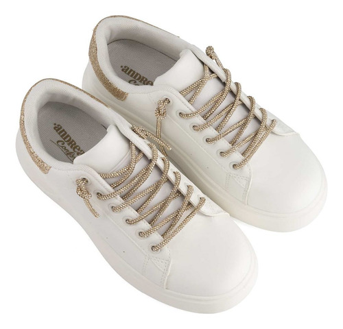 Sneakers Clases 2884073ve Ojal Metal Elevado Diseño Liso