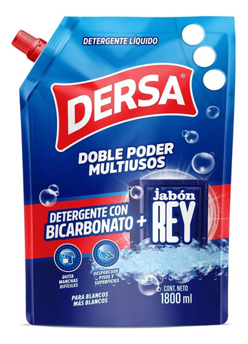 Detergente Liquido Dersa 1800ml