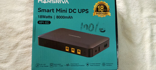 Mini Ups Marsriva Kp1 Ec 18w 5-9-12v Modem Router Camara