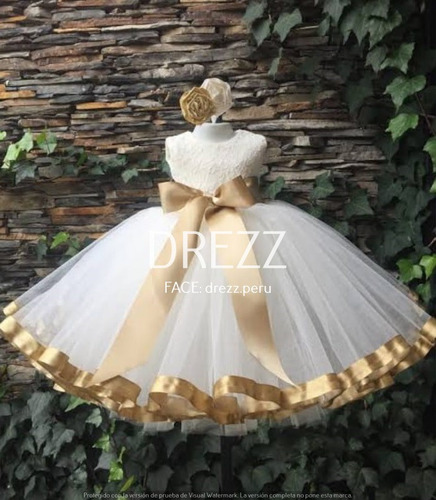 Imagen 7 de 10 de Vestido Para Niña Desde La Talla 2 Hasta La 16