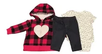 Comprar Carters Set 3 Piezas Body Pantalon Buzo Polar Bebe Original