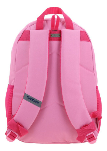 Kit Mochila+lonchera+lapicera Mario Bros Peach Gogo 2025 Rosa Liso
