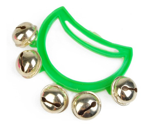 Jingle Percussion Hand Held Bells Handbell Kids Sonajeros