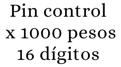 Pin Control /movistar Geo
