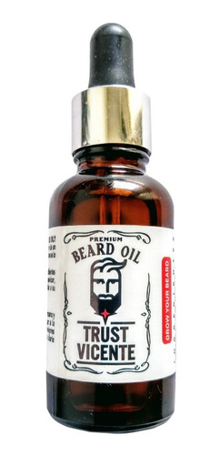 Aceite Estimulante Crecimiento De Barba Trust Vicente Barber