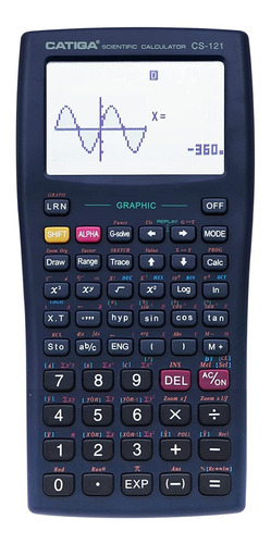 Calculadora Científica Catiga Cs121, Negro