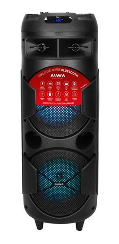 Parlante Portatil Torre Bluetooth Aiwa Aw-t600d-sa Tws