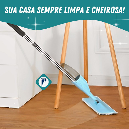 Kit 2 Refil Microfibra Para Mop Spray Rodo Mágico Vassoura