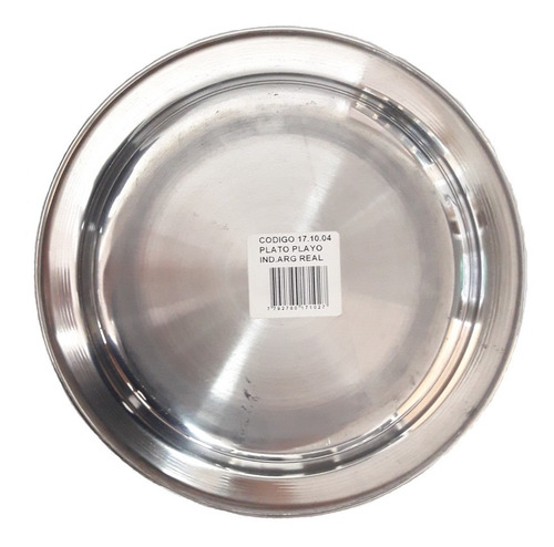 Imagen 2 de 5 de Plato De Aluminio Real Playo