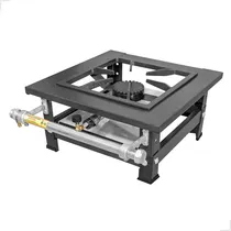 Comprar Fogão Industrial De Mesa 1 Boca Camping Alta Pressão A Gás Cor Cinza\u002FGrafite A Gás (Botijão)