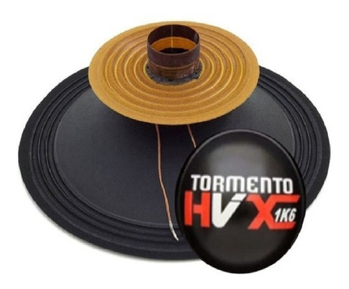 Kit Reparo Original Falante Tormento 12pol Hvx 1k6 4 Ohms