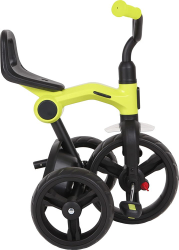 Triciclo Para Niño Con Bastón Plegable Tecno Prinsel 2 En 1