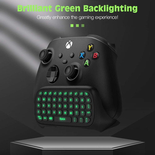 Timovo Teclado Con Retroiluminacion Verde Para Xbox One, ...