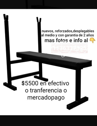 Banco De Pecho Plano Reforzado