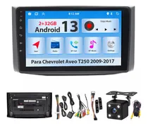 Comprar Gearelec Auto Estéreo Pantalla Carplay Android Auto 2+32g Carplay 9 Pulgadas Wifi Gps Fm Para Chevrolet Aveo T250 2006-2010 Con Cámara Arnés Rca Usb Admite Subwoofer Y Amplificador