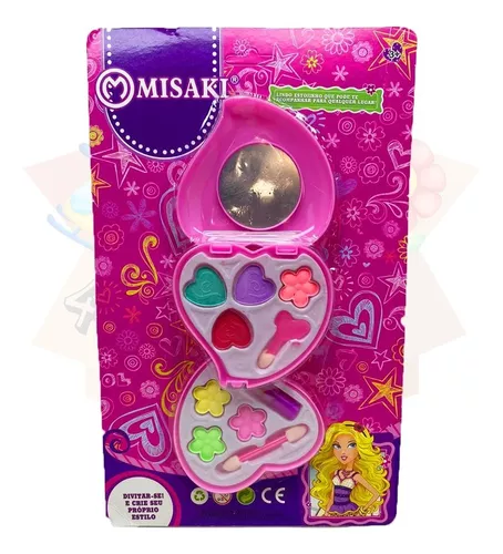 Kit Maquiagem Infantil Borboleta Estojo Makeup p/ Boneca - Zein - Maquiagem  infantil - Magazine Luiza