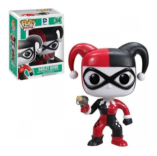 Boneco Harley Quinn 34 Dc Comics - Funko Pop!