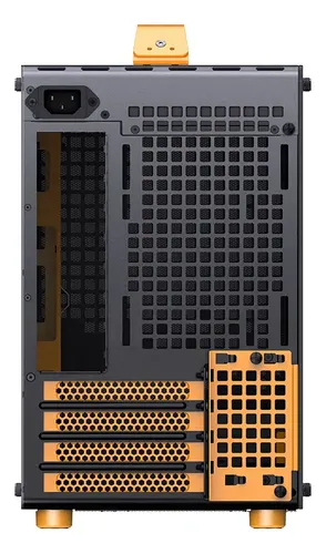 Gabinete Premium Compacto Jonsbo Z20 Black/orange - Workstat
