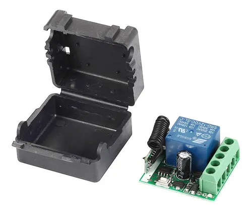 Módulo Rele 1 Canal Inalámbrico + Control Remoto 433mhz 12vd