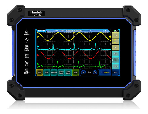 Osciloscopio Digital Táctil 4ch + Multímetro 150mhz 1gsa/s