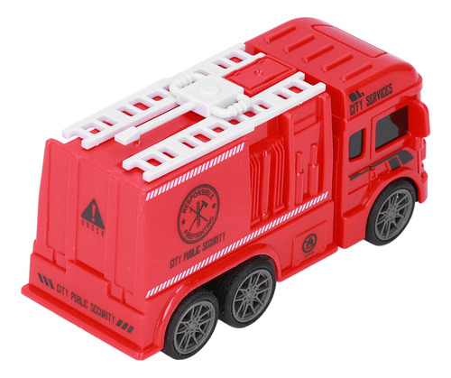 Simulación Multifuncional De Camión De Bomberos Inercial Par