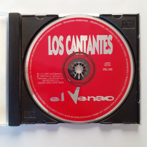 Cd Original - Los Cantantes (el Venao) (Usado)