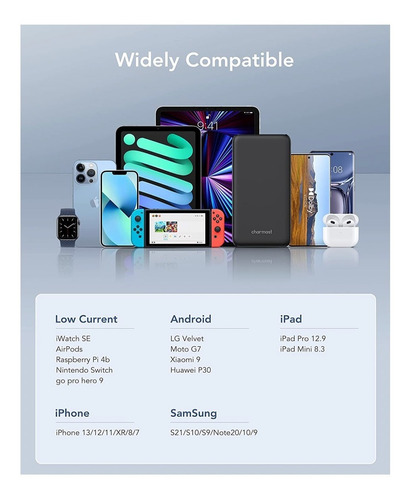 Cargador Portable Power Bank 26800mah Usbc 3a High-speed