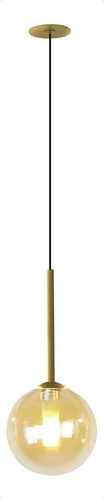 Lustre Pendente Quality Orbit 1534 G9 Dourado / Champagne 110V/220V