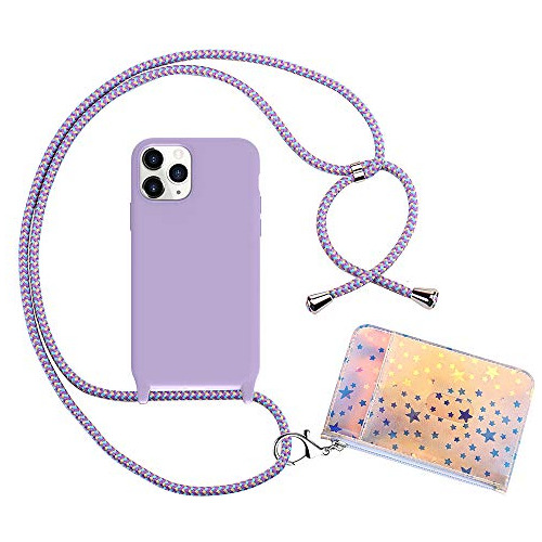 iPhone Crossbody 11 Titular Pro Max Caso Tpu Telefono C...