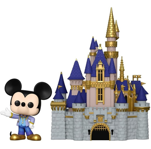 Imagen 1 de 4 de Funko Pop Disney  * Castillo  & Mickey Mouse