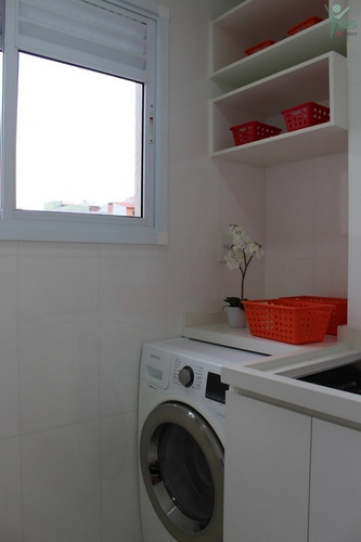 Imagem 13 de 30 de Ref.: 3051 - Apartamento Com 03 Quartos, Sendo 01 Suíte, 02 Vagas De Garagem, Camilópolis, Santo André - Sp. - 3051