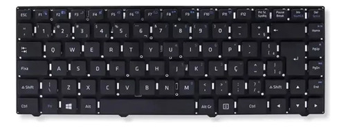 Teclado Para Notebook Positivo Stilo One Xc3650 Xc3570 Br Ç