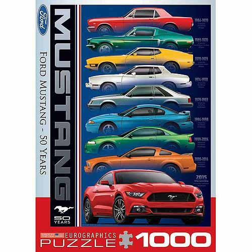 Rompecabezas Ford Mustang Modelo 9 1.000 Piezas