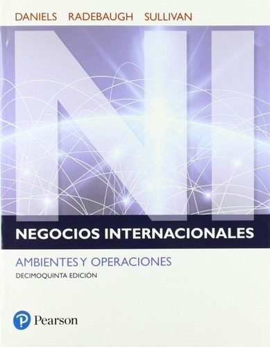 Negocios Internacionales, De Daniels John. Editorial Pearson, Tapa Blanda En Español