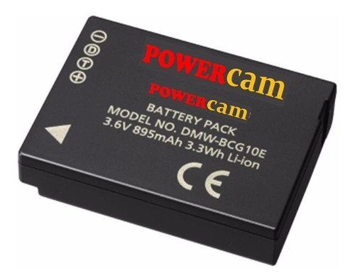 Bateria Pila Powercam Bcg10 Para Camara Panasonic Dmc Zx1