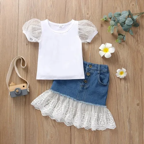 Conjunto de falda para niña hot sale