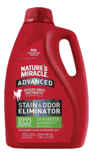 Nature´s Miracle® Eliminador Avanzado Olores Manchas Perros