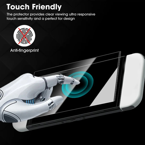 Mica Vidrio Templado Facil Instalacion Para Nintendo Switch2
