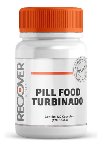 Pill Food Turbinado 120 Cápsulas - Suplemento Capilar