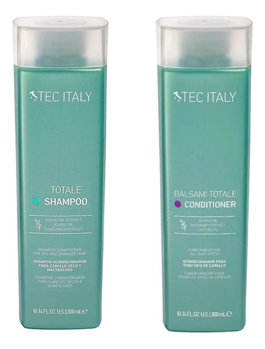 Pacote De Condicionador Lsdgus Tec Italy Shampoo Totale E Ba