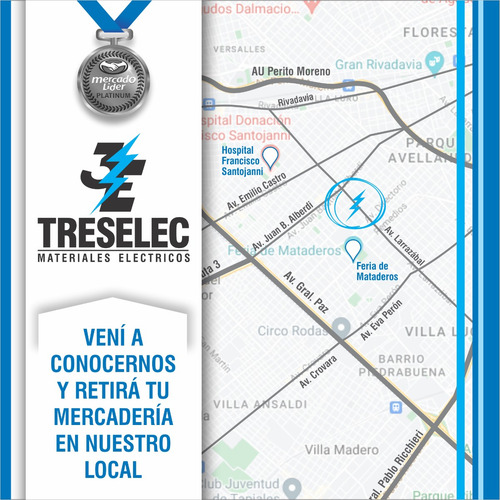 Conector De Hierro (7/8) Con Tornillo Para Caño Electricidad