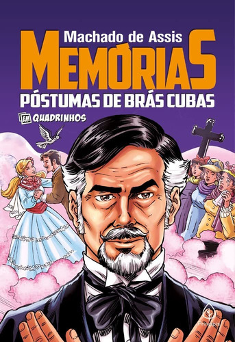 Livro Memórias Póstumas De Brás Cubas - Hq Em Quadrinhos