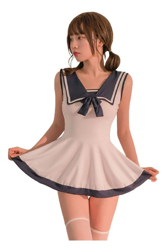 Lencería Sexy Jk Lolita Para Mujer Uniforme De Marinero