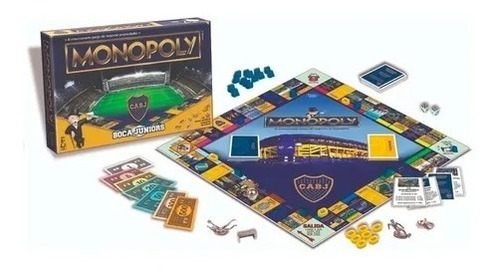 Imagen 2 de 3 de Juego Monopoly Boca Junior
