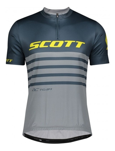 Camisa Ciclismo Scott Rc Team 20 2020 Azul (original)