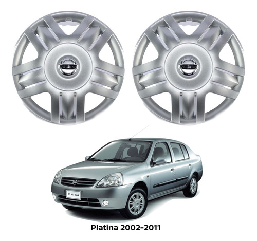 Tapón De Rin 2pz Platina 2003